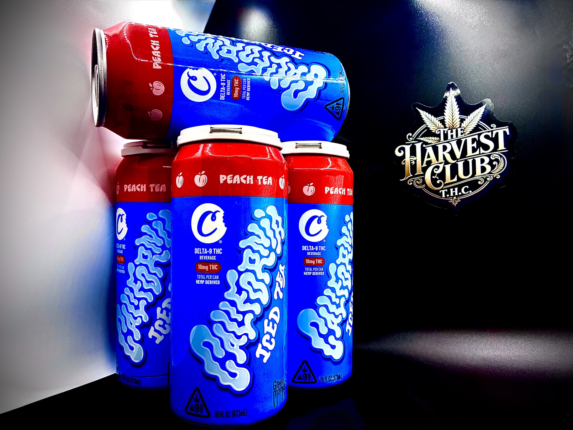 Cookies Drinks / Peach iced tea / single